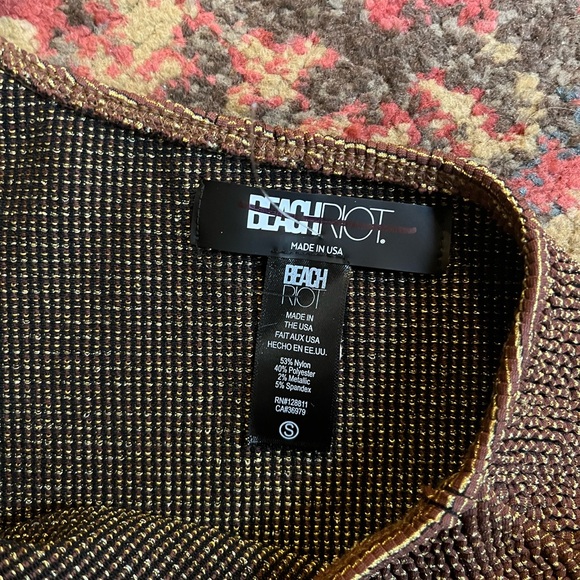 Final price ✨NWOT Beach riot ritzy Celine one piece - Picture 5 of 6